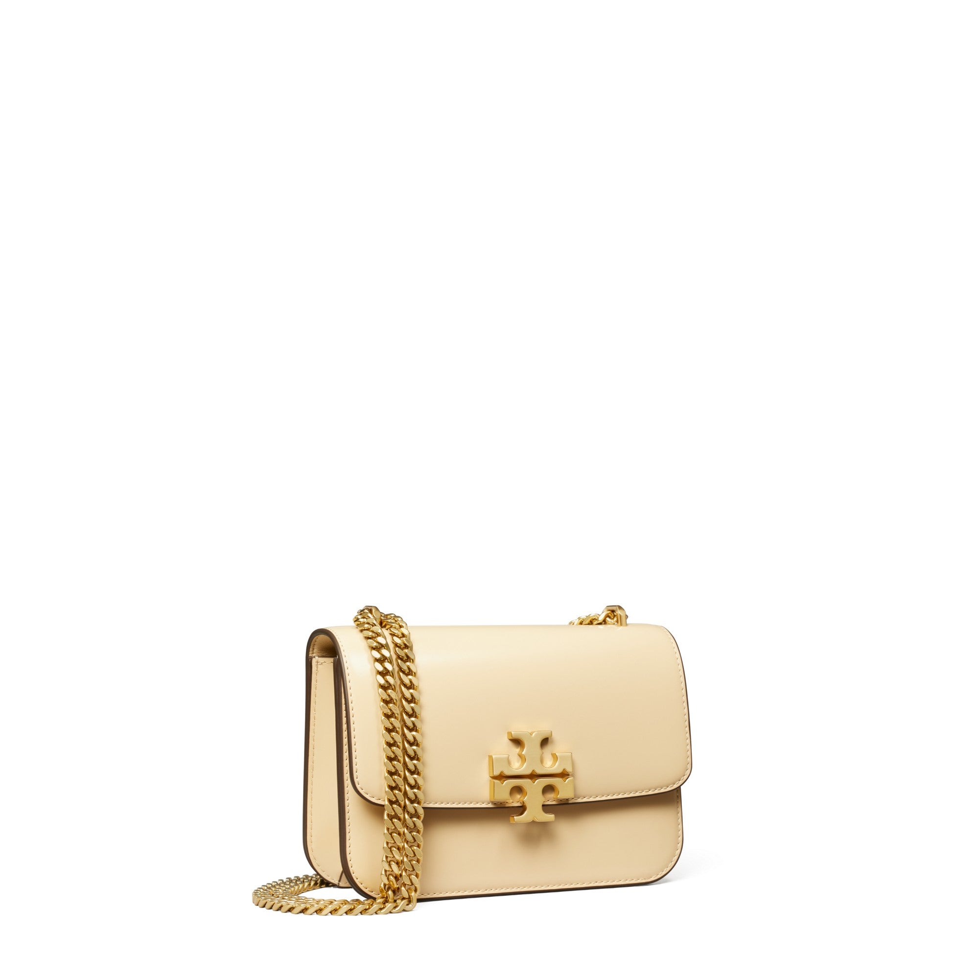 Women Eleanor Spazzolato Small Convertible Shoulder Bag - Vanilla Soft Serve