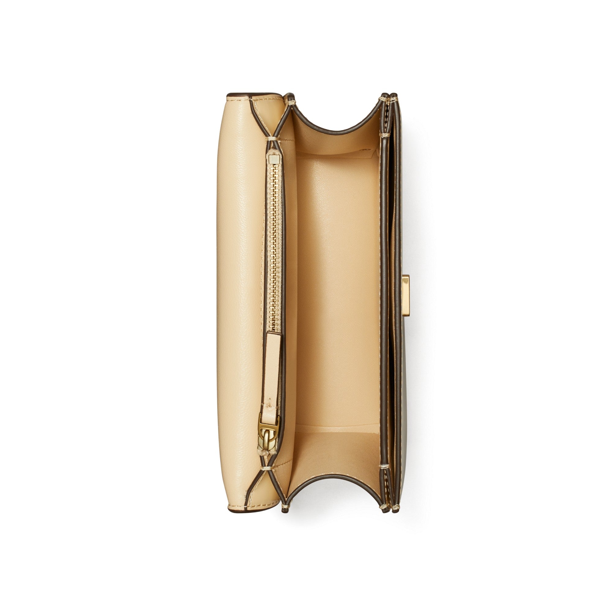 Women Eleanor Spazzolato Small Convertible Shoulder Bag - Vanilla Soft Serve