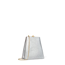 Women Crushed Metallic Mini Bag - Silver