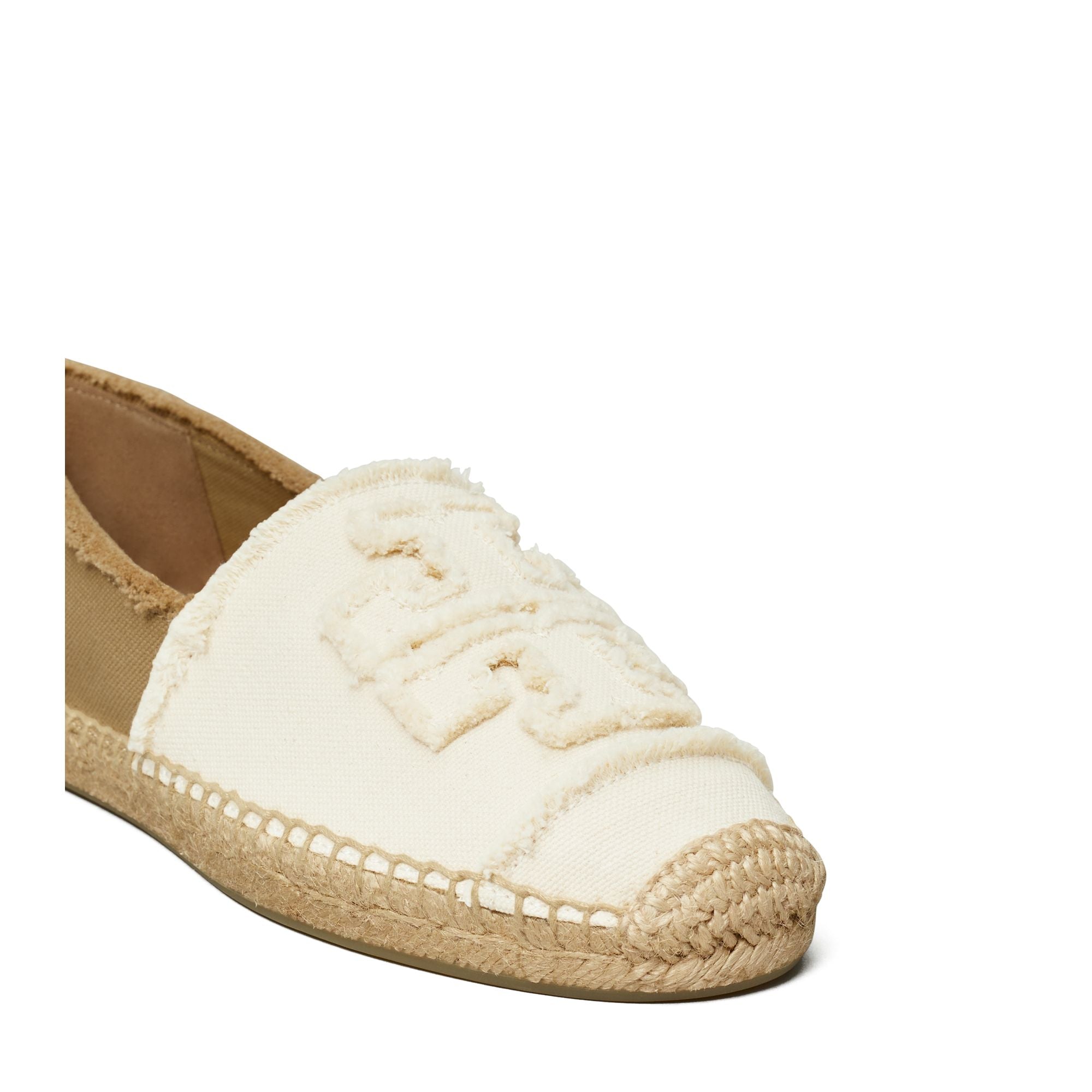 Women Double T Fray Espadrille - Naturale / Naturale / Creta