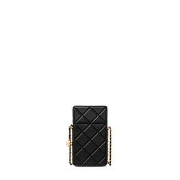 Women Fleming Phone Crossbody - Black