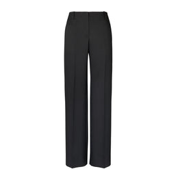 Women Crepe Pants - Black