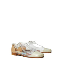 Women Violet T Strap - Clear
