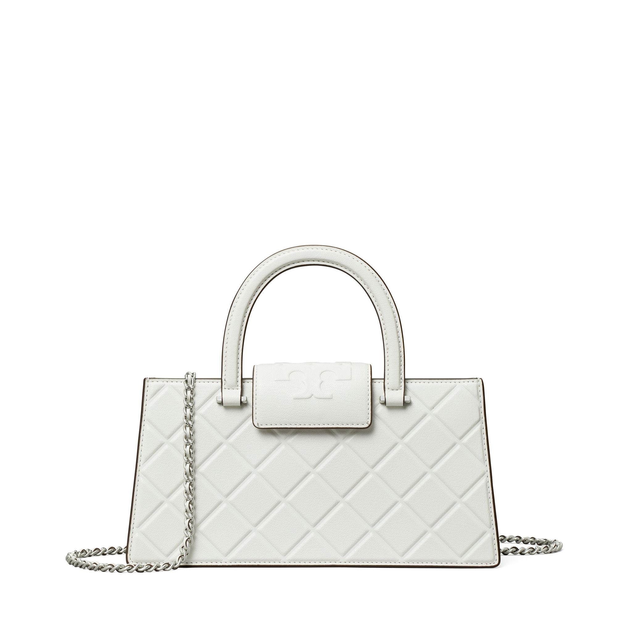 Women Fleming East-West Tote - Blanc