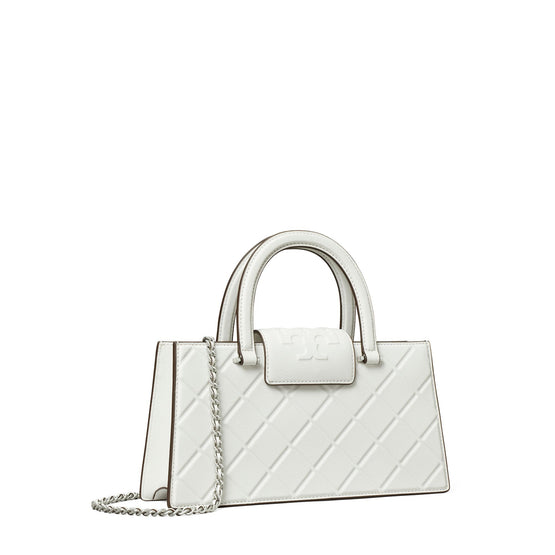 Women Fleming East-West Tote - Blanc