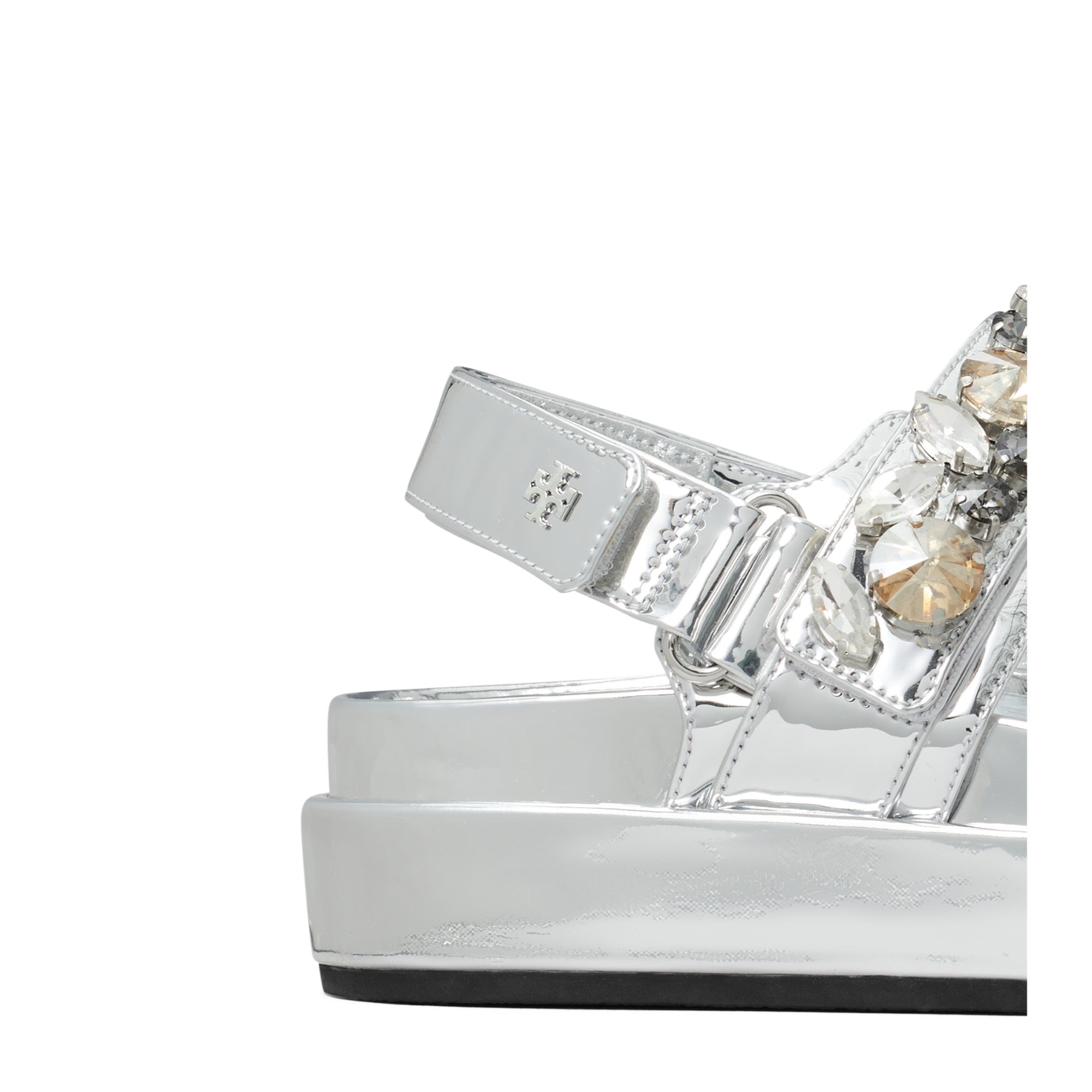 Women Kira Embellished Sport Sandal - Argento
