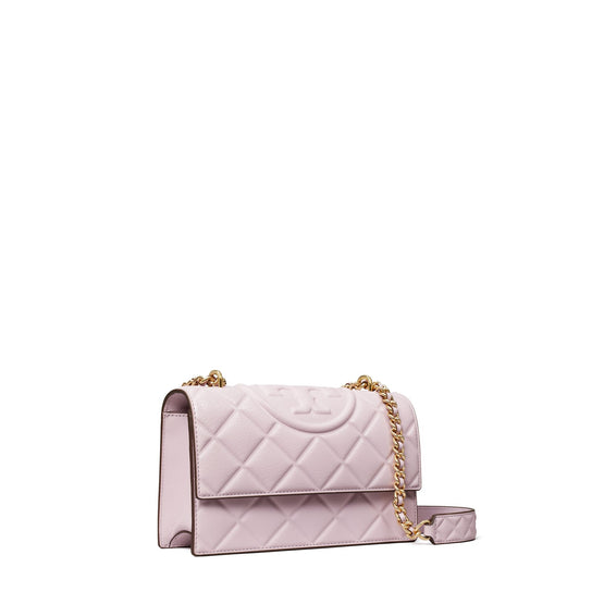 Women Fleming Small Convertible Shoulder Bag - Pale Purple