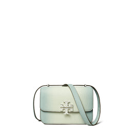 Women Eleanor Lizard Small Convertible Shoulder Bag - Blanc