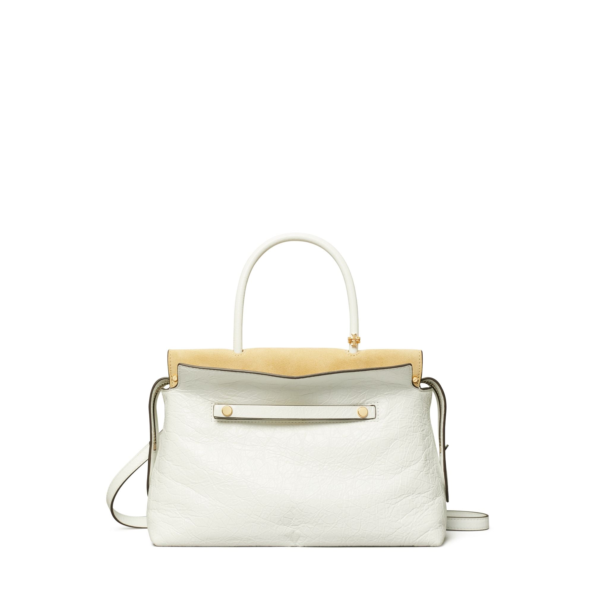 Women Mercer Distressed Satchel - Blanc