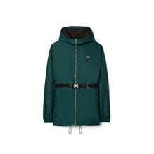 Women Nylon Zip Anorak - Lagoon