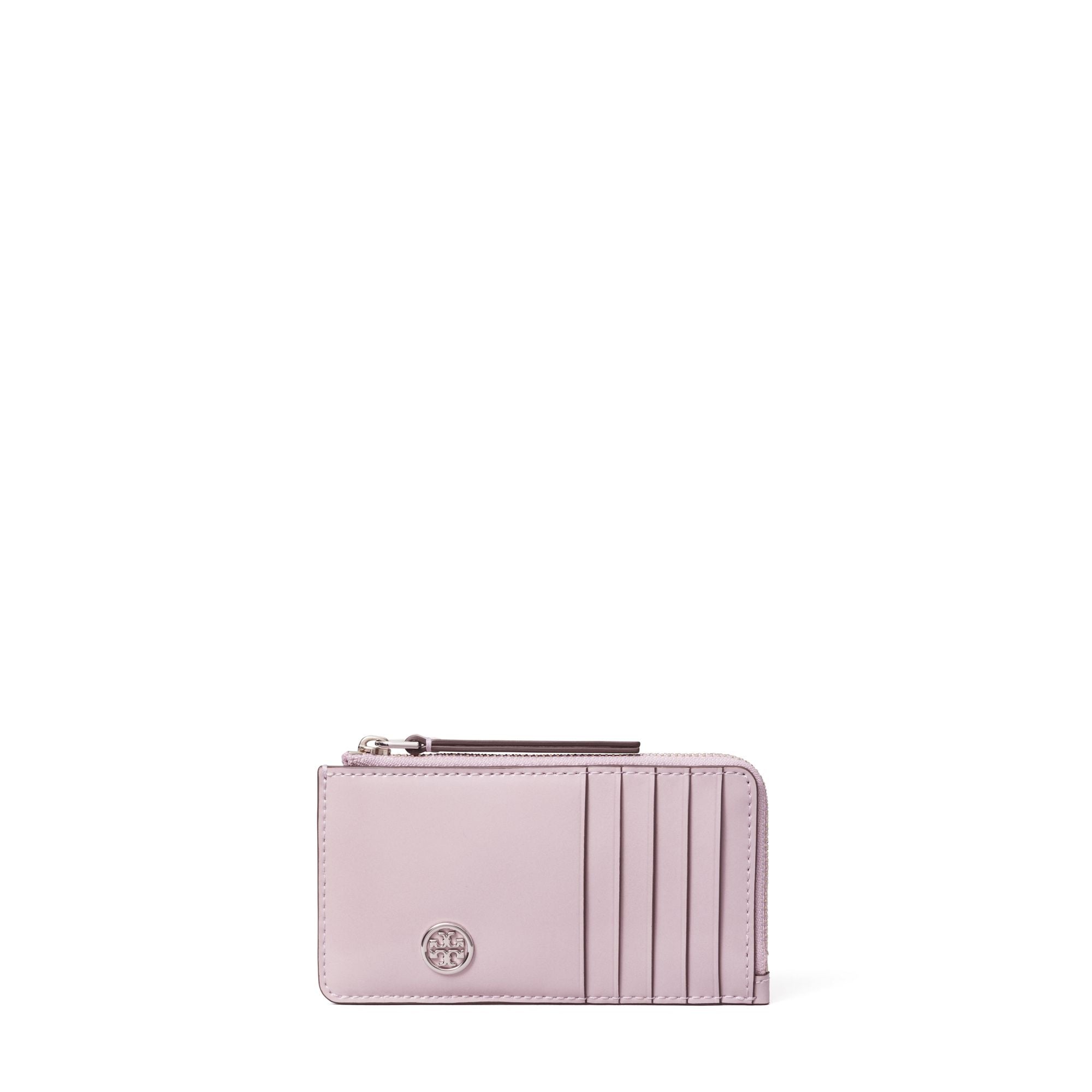 Women Robinson Spazzolato Zip Card Case - Primrose