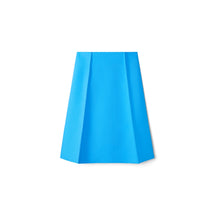 Women Wool Skirt - Bright Blue