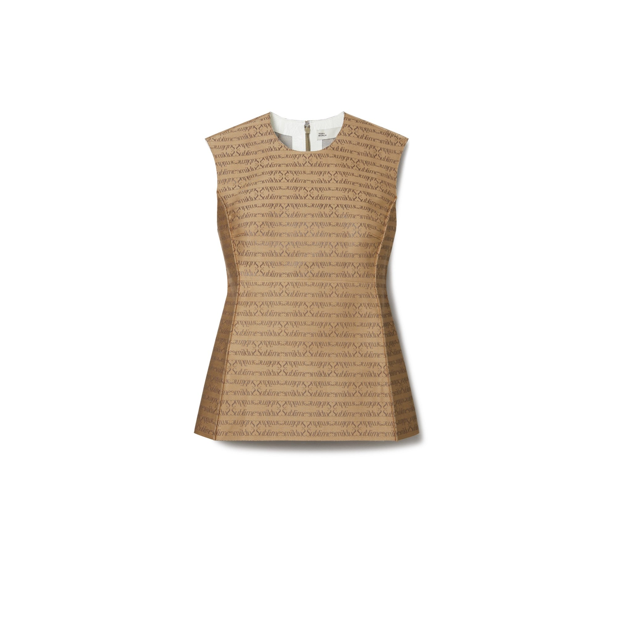 Women Sublime Jacquard Top - Beige Sublime