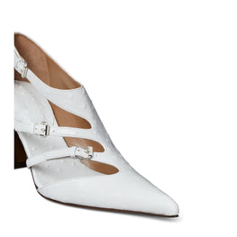 Women Multi Buckle Pump 75Mm - Tinted Blue