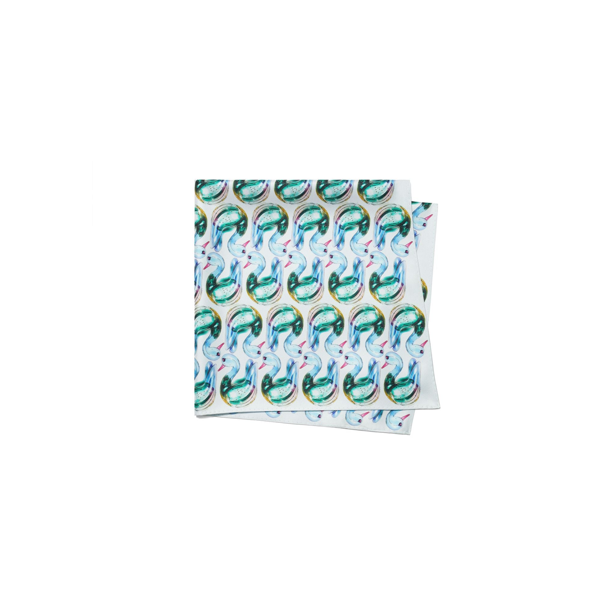 Women Lucky Duck Neckerchief - Blue