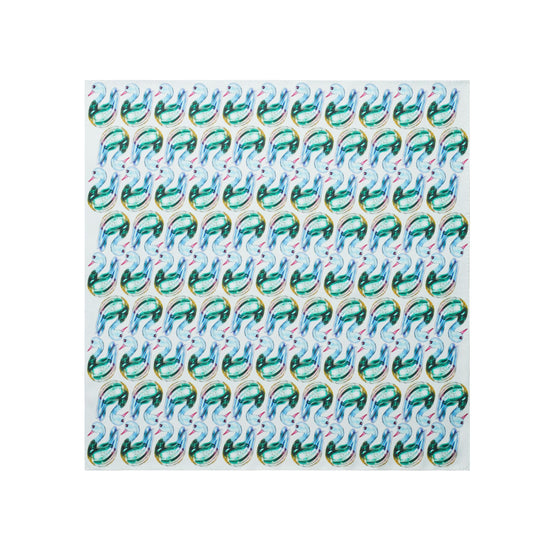 Women Lucky Duck Neckerchief - Blue