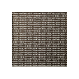 Women T Monogram Sublime Neckerchief - Chocolate Brown
