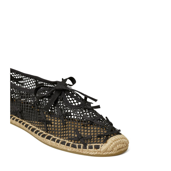 Women Mini Bow Espadrille - Perfect Black / Perfect Black