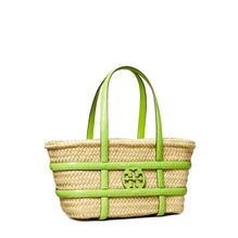 Women Ella Straw Small Basket - Bright Fern