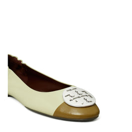 Women Claire Cap-Toe Ballet C-Width - Khaki Sage / Ramure