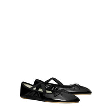 Women Peep Toe Mary Jane Ballet - Perfect Black
