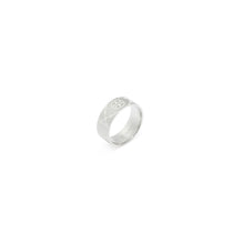 Women Icon T Monogram Ring - Tory Silver / Ivory