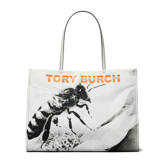 Women Ella Printed Tote - Bee Print