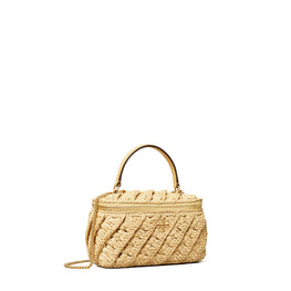 Women Kira Crochet Vanity Case - Natural