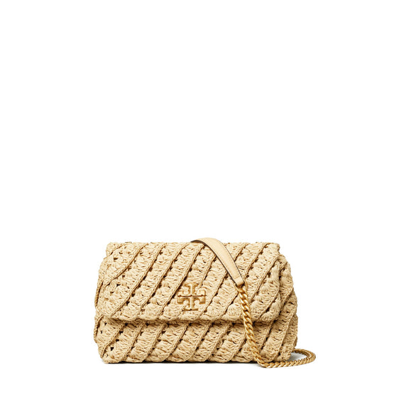 Women Kira Woven Small Convertible Shoulder Bag - Natural