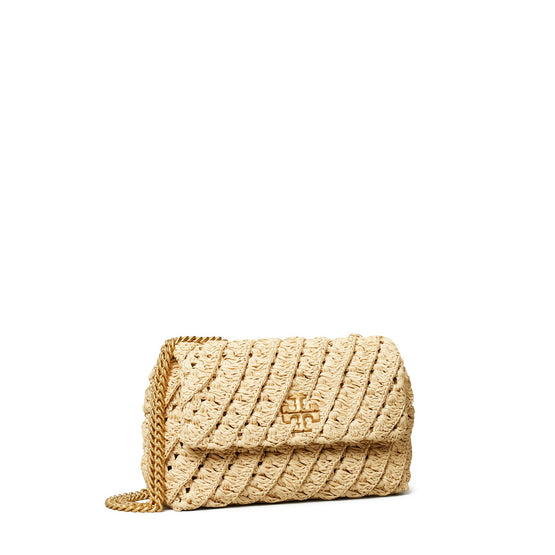 Women Kira Woven Small Convertible Shoulder Bag - Natural
