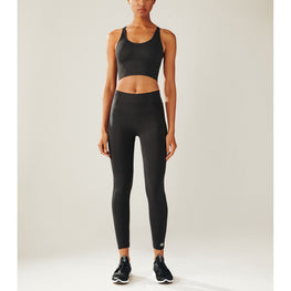 Women Seamless Cami Long Bra - Sport Black