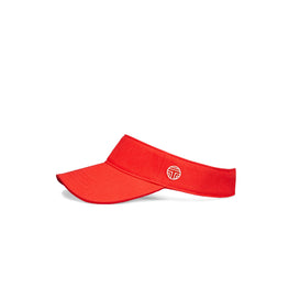 Women Performance Adjustable Visor - Red