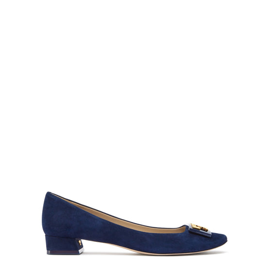 Women Gigi Suede Pump - Tory Navy