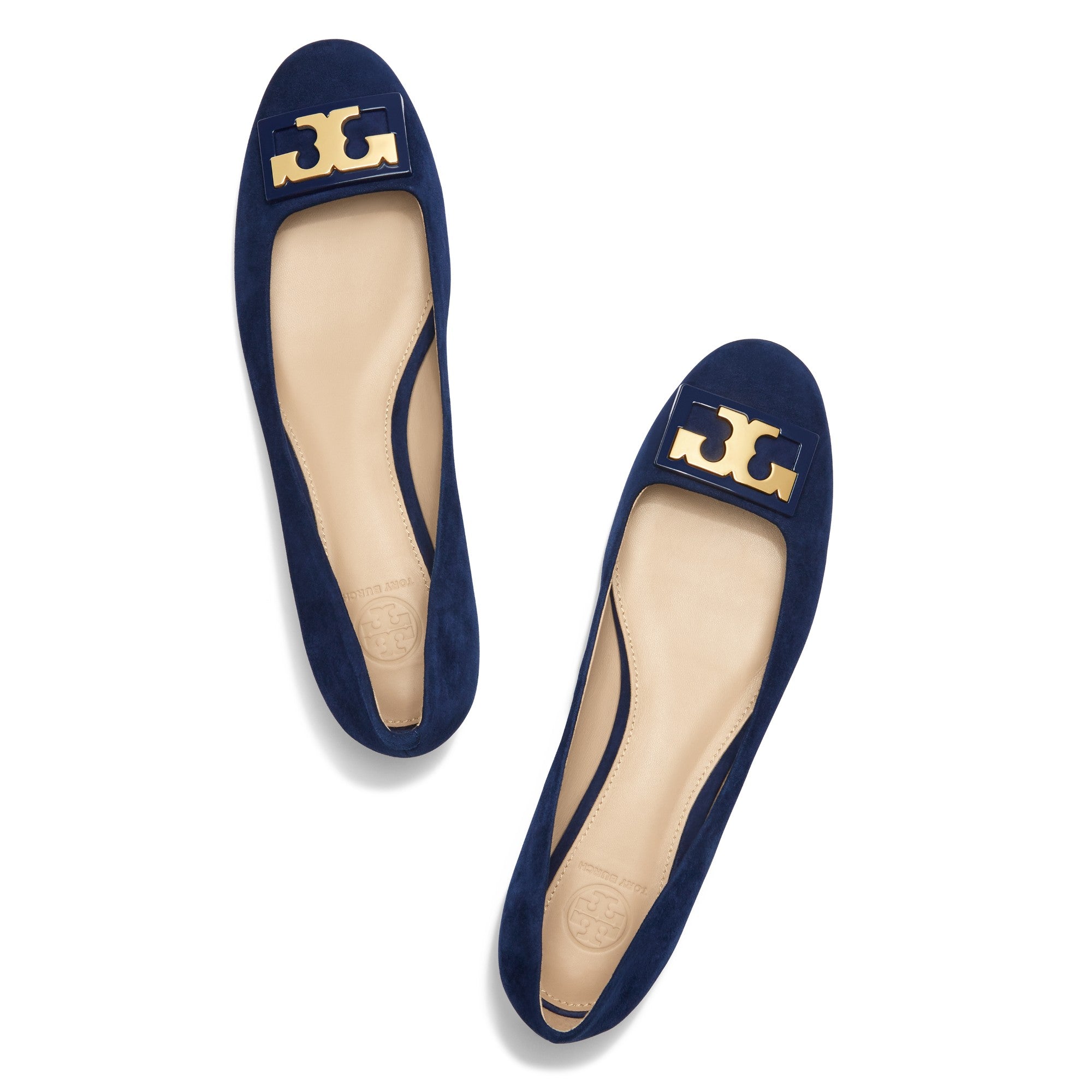 Women Gigi Suede Pump - Tory Navy