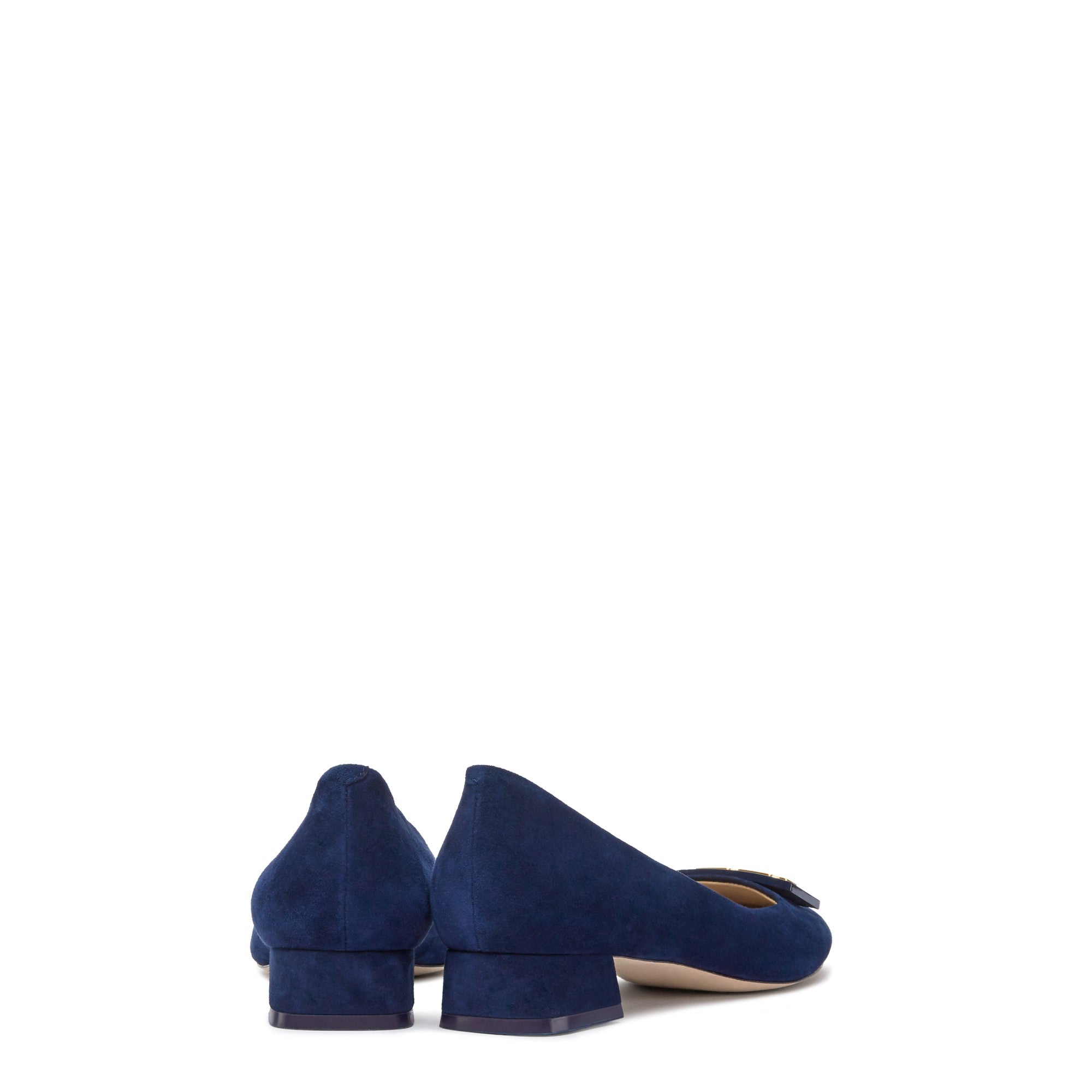 Women Gigi Suede Pump - Tory Navy