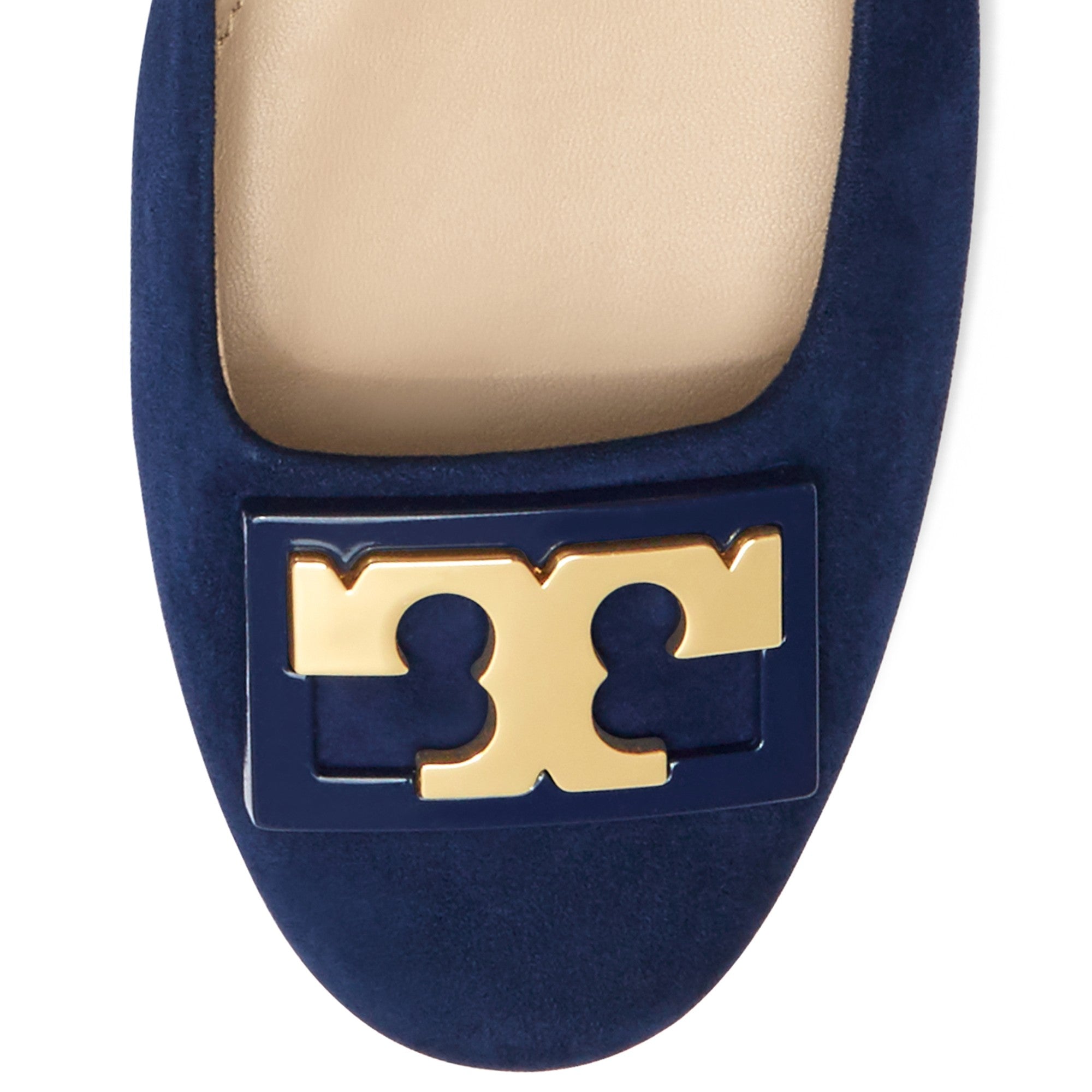 Women Gigi Suede Pump - Tory Navy