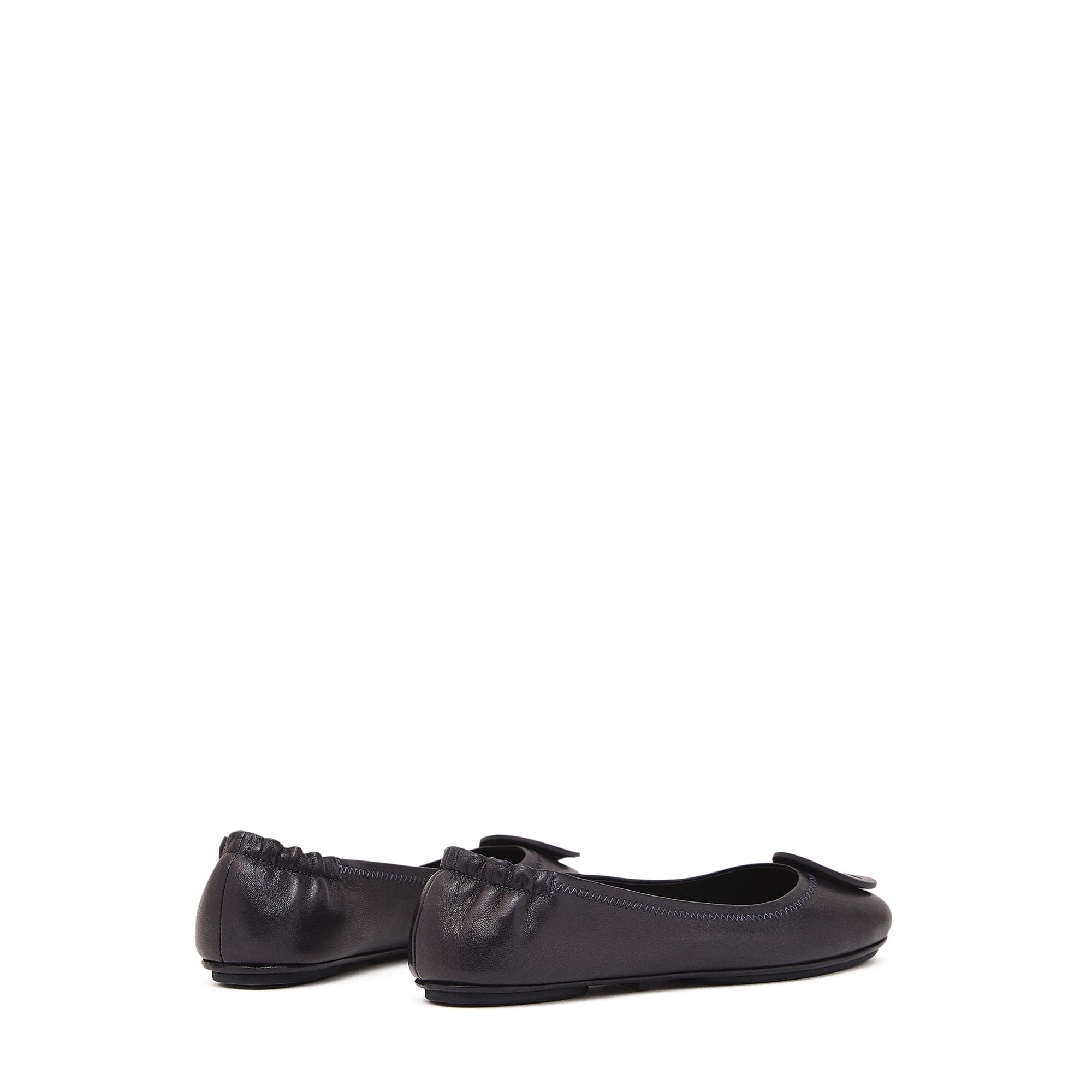 Women Minnie Travel Ballet With Logo - Tory Navy