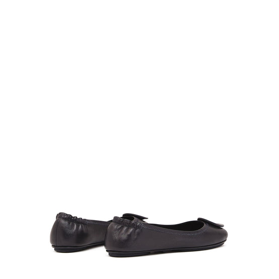 Women Minnie Travel Ballet With Logo - Tory Navy