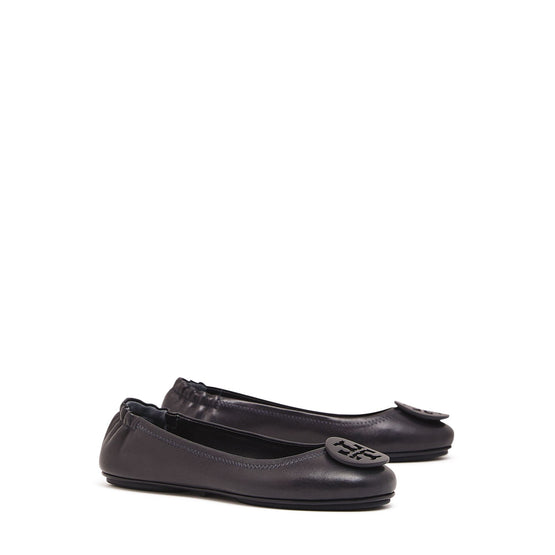 Women Minnie Travel Ballet With Logo - Tory Navy