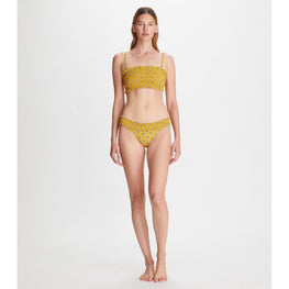 Women Costa Printed Hipster - Yellow Garden Rose