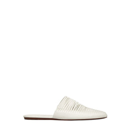Women Sienna Flat Slide - White