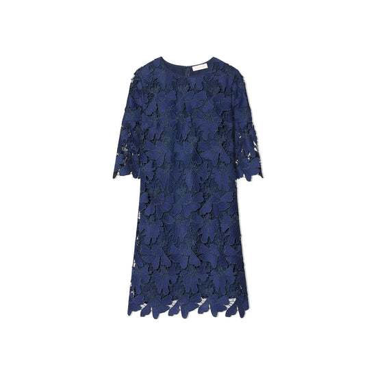 Women Nicola Dress - Black / Tory Navy
