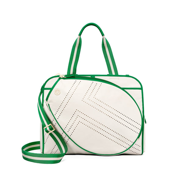 Women Multi Tennis Racquet Tote - Ivory Pearl