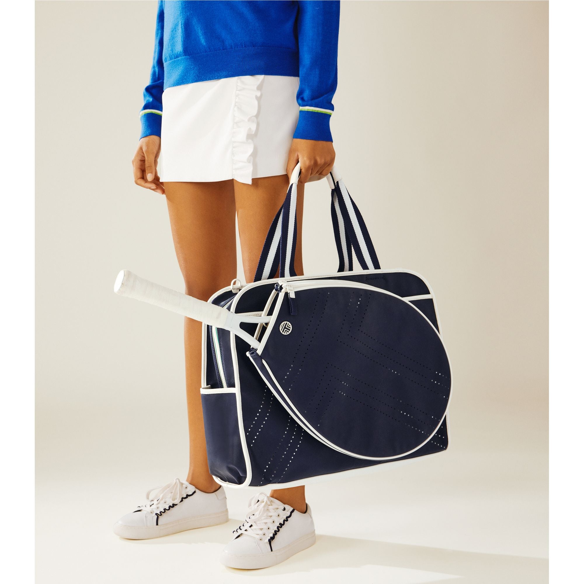Women Multi Tennis Racquet Tote - Tory Navy
