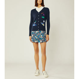 Women Performance Cashmere Fairway Cardigan - Tory Navy