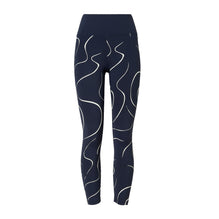Women Glow High-Rise 7/8 Leggings - Tory Navy Glow