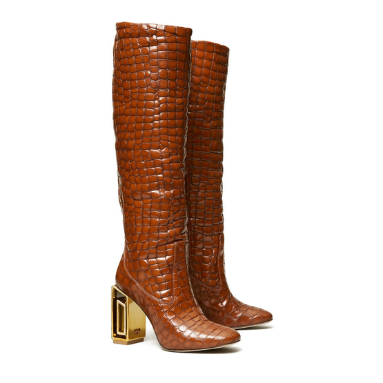 Women Jessa 95Mm Rectangle Hardware Boot - Cuba / Cuba / Cuba