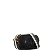 Women Perry Bombe Double Strap Mini Bag - Black / Black