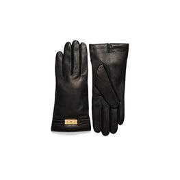 Women Leather Gloves - Black