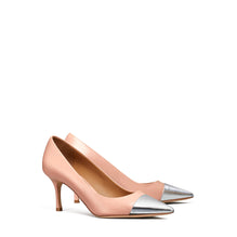 Women Penelope 65Mm Cap-Toe Pump - Pink Moon / Silver
